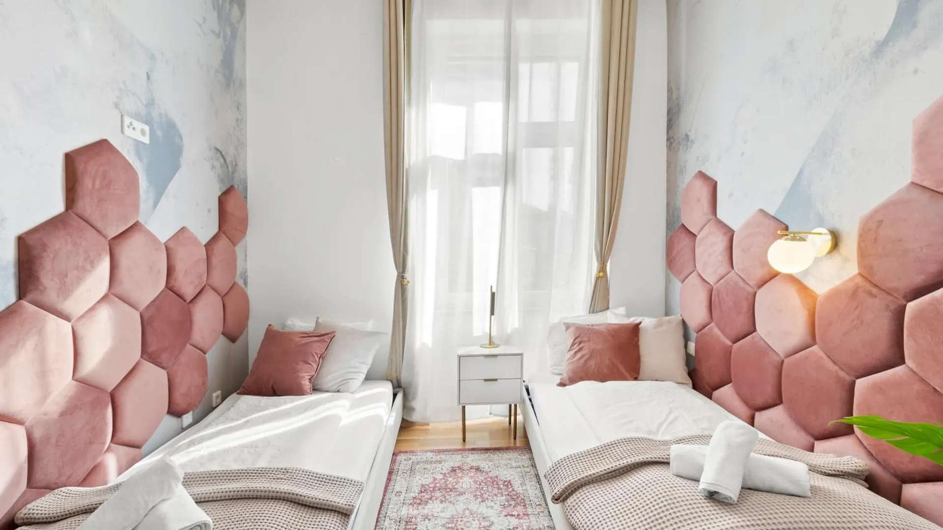 酒店 Modern City-View Stay In The Heart Of Vienna 奥地利